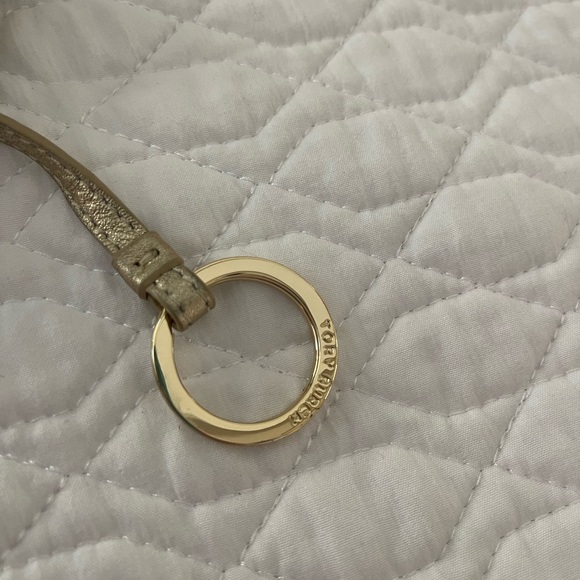 Tory Burch Zip Coin Case in Gold - Picture 4 of 4